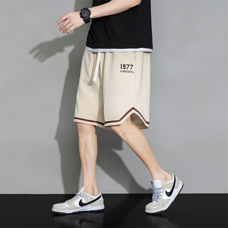 DK6967P35黑地板华棉短裤篮球大码宽松户外时尚休闲夏季短裤男,男装休闲裤,星座510A-1