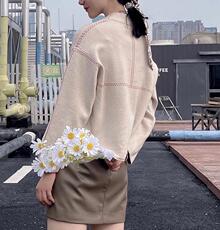 【现货】拼线开衫，其它，ONE