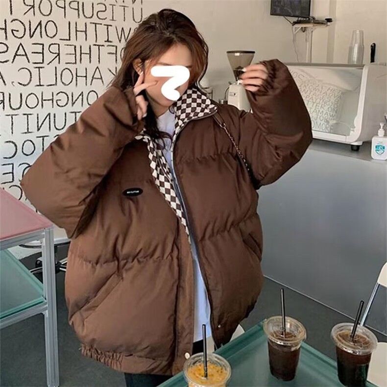 G1003-P65原宿时尚ins日系文艺新款潮流流行简约棉衣慵懒气质,男装棉衣,电商B323A