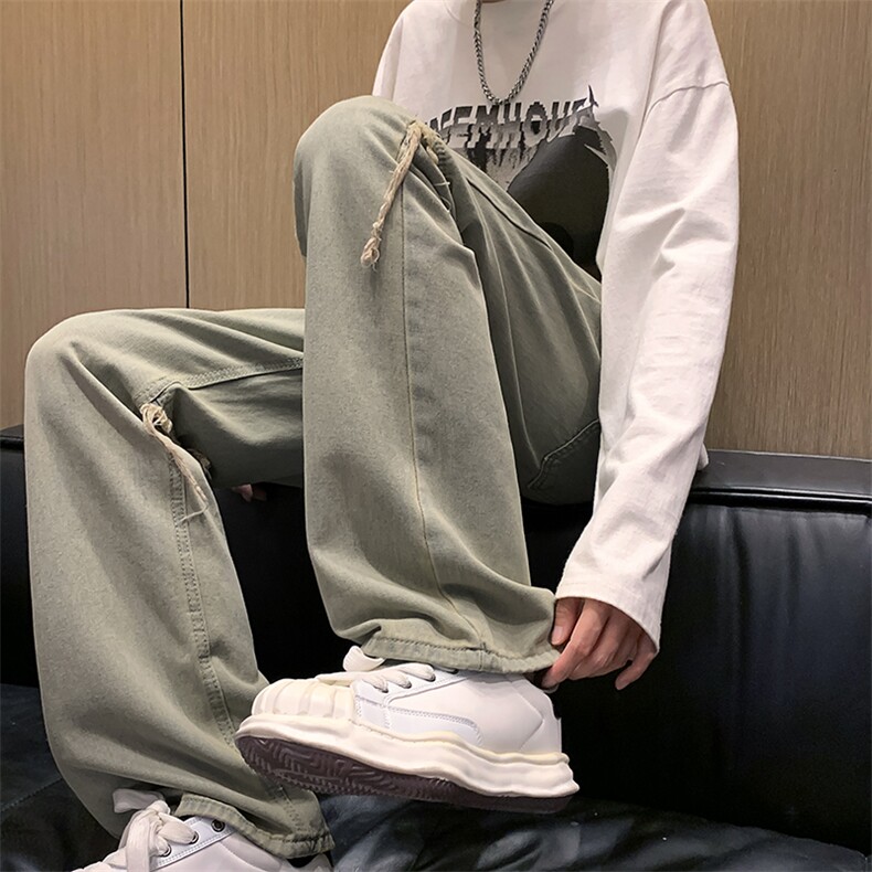 春季新款ins潮流百搭休闲裤日系青春流行长裤牛仔裤男K5637-P38,男装牛仔裤,星座512-2