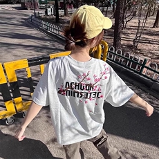 万针全刺绣工艺抖音得物高品质260克重磅纯棉双纱美式高街短袖T恤，男装T恤，电商A486