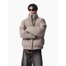 档口图冬季立领加厚刺绣PU皮棉衣保暖棉服M530-特P85，男装棉衣，星座1213