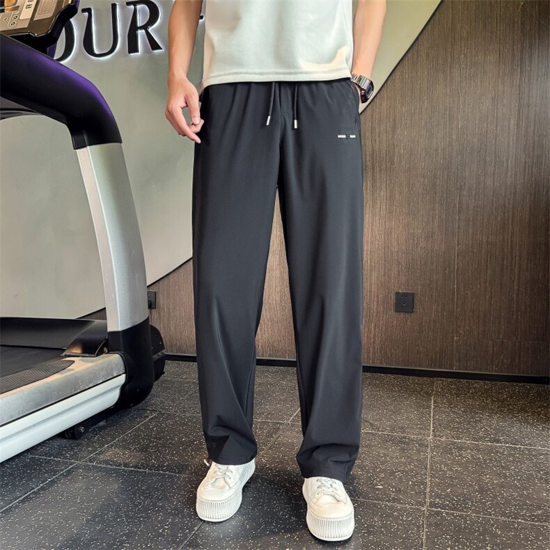 BK68391P4868夏季凉感冰丝裤休闲裤男裤子店主小伙风高品质,男装休闲裤,电商B340