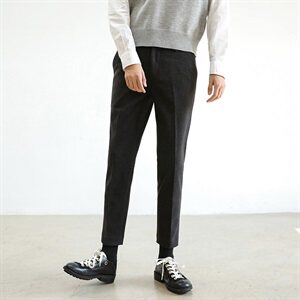A102-P70 秋冬毛呢裤子长裤男休闲裤小西裤-入图片