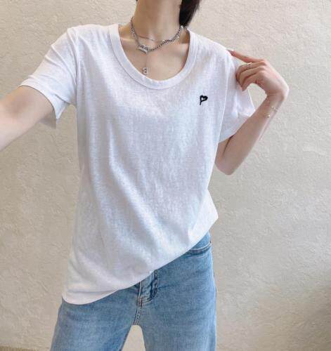 夏季T恤，女装T恤，原色