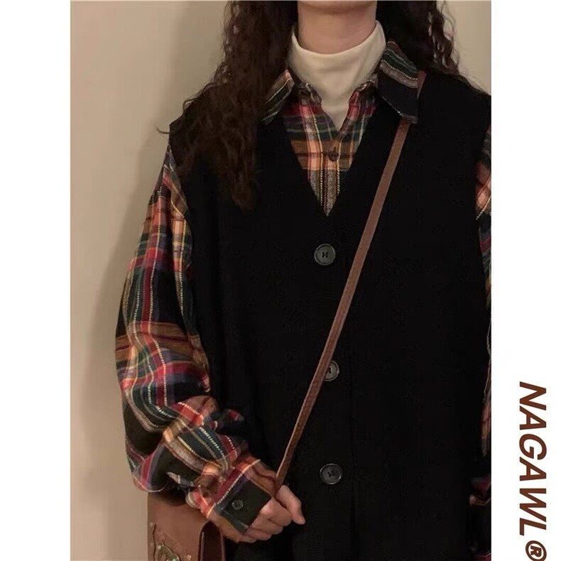 网络图，复古日系学院风毛衣马甲针织衫背心XZ302B-1-M0121P40,男装背心/马甲,星座302B-1