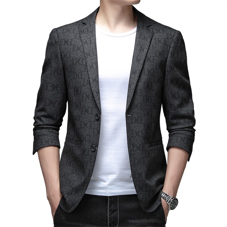 X3329钱塘2020-2中青年男士春秋季新款时尚休闲西服外套P150,男装西服,钱塘207-2