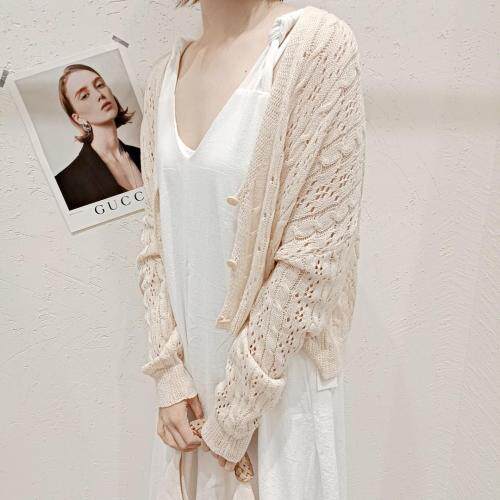 棉麻开衫，女装，千变织造