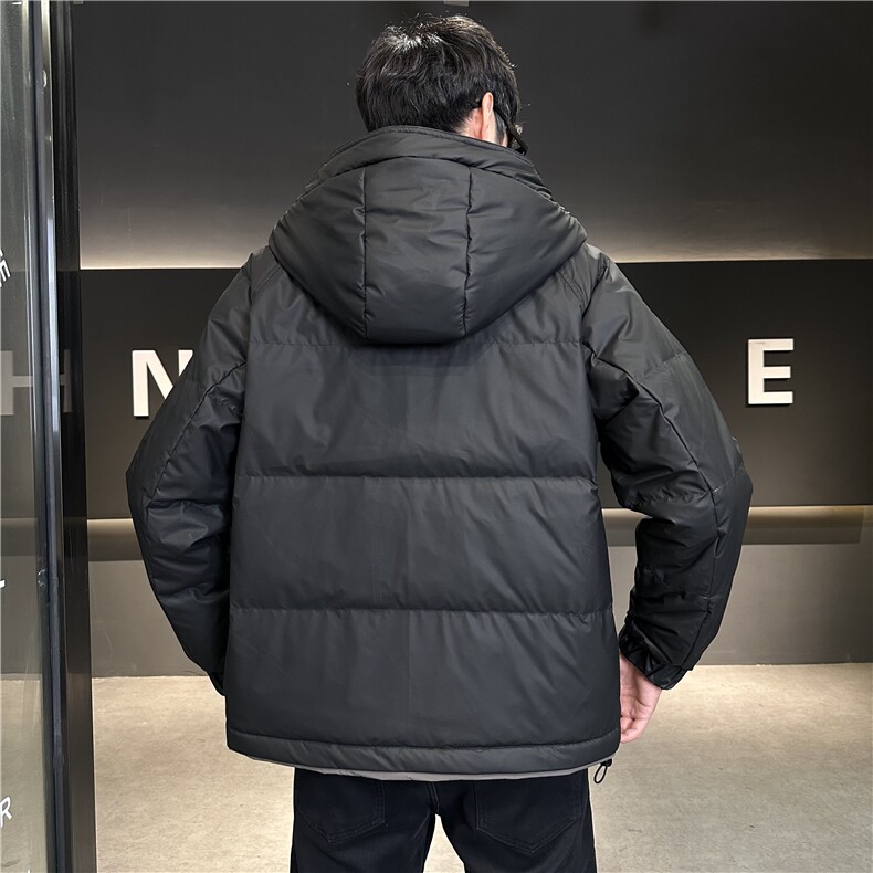 冬季新款男士韩版白鸭绒加厚防寒连帽羽绒服外套上衣YR137P180,男装羽绒服,电商B226-2（原B217-2）
