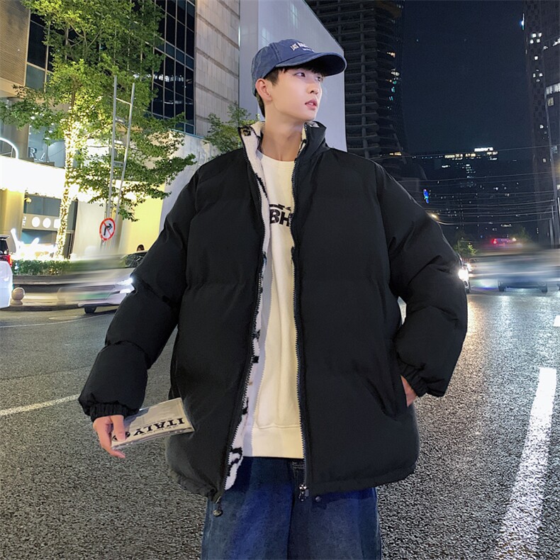 港风2026新品冬季宽松情侣装男装棉衣棉服冬装加厚外套D003-P88,男装棉衣,星座717