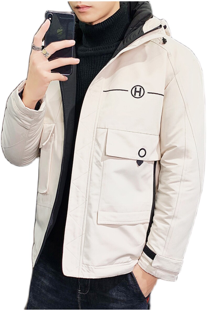 男士休闲连帽加厚保暖棉衣外套棉服棉袄冬季防寒开衫男装M999,男装棉衣,电商B226-2（原B217-2）
