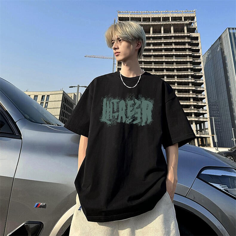 240g美式重磅短袖T恤FSDX244M-5XL特批25无差价控48,男装T恤,电商B219B