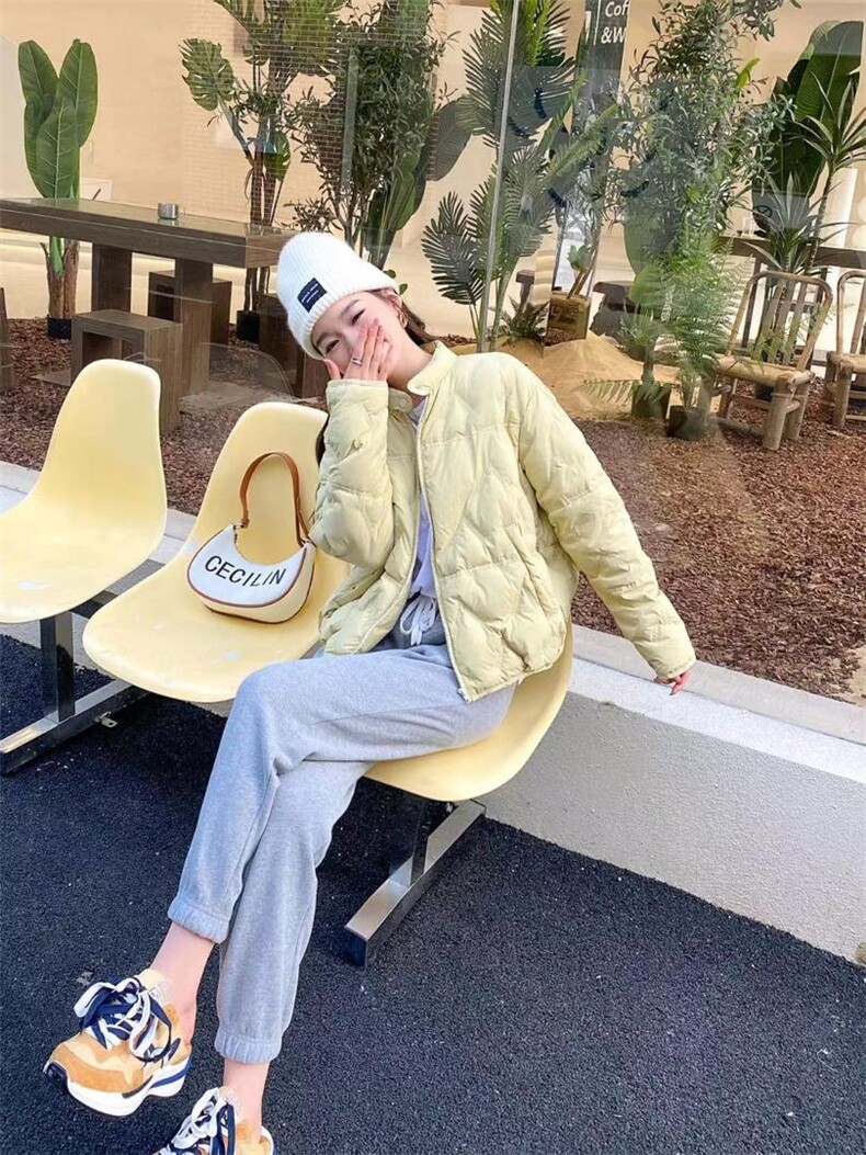 重工刺绣轻薄羽绒服，女装羽绒服，Balance Studio