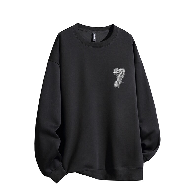 得物供货、复合重磅420克现货圆领卫衣宽松HD019-1-HMY539-P35,男装卫衣,电商019-1