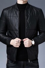 BDT0066钱塘2020-2时尚休闲百搭简约帅气中年男士衣P560，男装皮衣，钱塘207-2