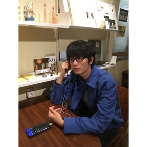 XZ1006A-HXD228-批50-蓝色衬衫，男装衬衫，星座1005-1