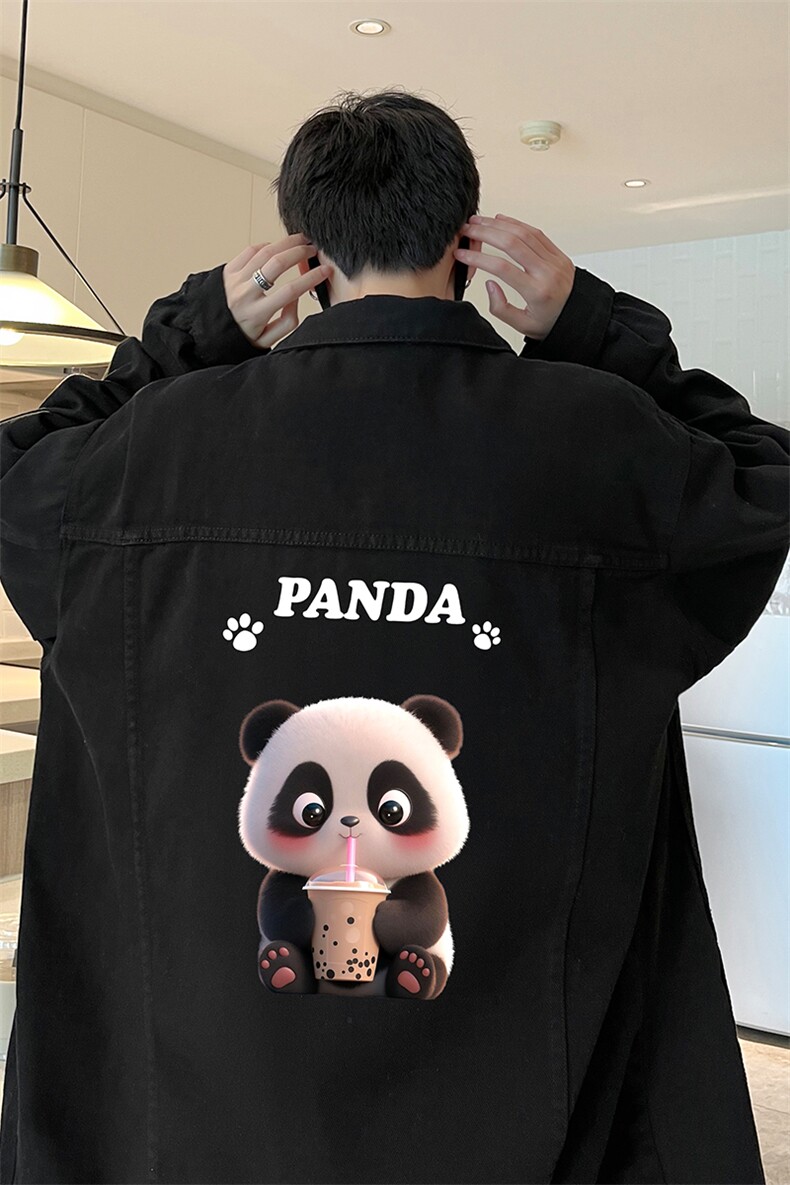 牛仔夹克男大码牛仔外套男茄克NJ77417-P60,男装夹克,电商A040