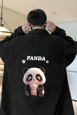 牛仔夹克男大码牛仔外套男茄克NJ77417-P60，男装夹克，电商A040