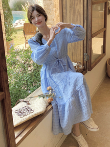 春现  法式度假显瘦连衣裙B190-5018-P140-K198图片