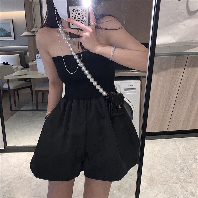 抹胸连体裤，胸罩，XTZ style