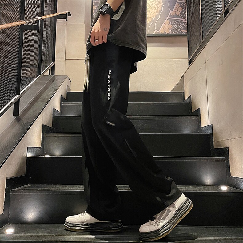 潮流宽松休闲裤潮牌高街长裤A161-K509-P35,男装休闲裤,电商A161