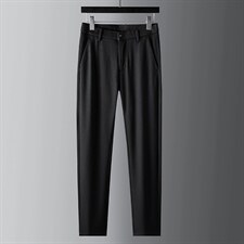 D6818秋季新款男士商务休闲休闲裤免烫透气修身长裤P113，男装休闲裤，电商B360