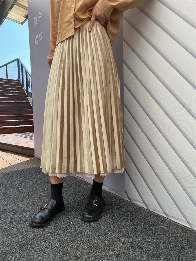 不规则蕾丝边叠层纱裙,女装其它,布意情怀
