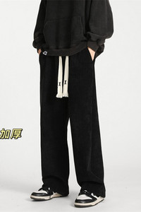 冬季加绒加厚雪尼尔休闲裤长裤M~5XL XZ604-KG44JR-P65控78图片