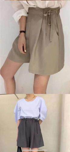 短裤系带裤,女装,mm+ 里墨恩