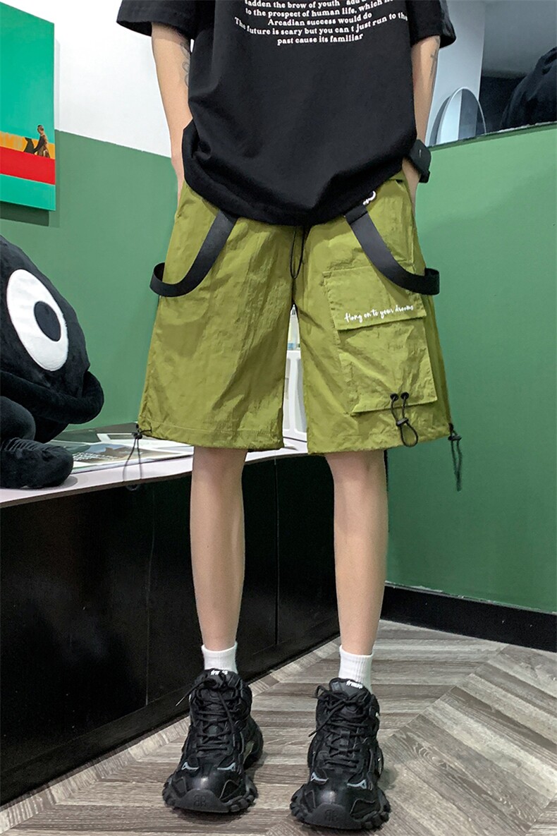 8XL-M特大码五分裤户外登山裤冲锋裤短裤男防水裤DK1502P49控68,男装休闲裤,电商D206-1