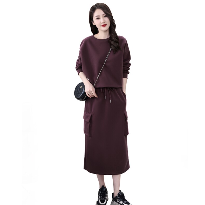 时尚休闲女装运动套装秋季新款修身显瘦工装套裙,女装运动套装,凯瑟曼