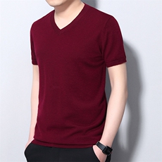 CM18013钱塘2020-2中青年男士纯色百搭简约时尚帅气羊毛衫P117，男装针织衫/毛衣，钱塘207-2