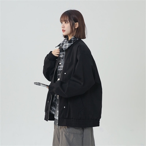 2025春休闲痞帅工装翻领夹克潮流外套得物二开XZ301b-2-JK2589P78图片