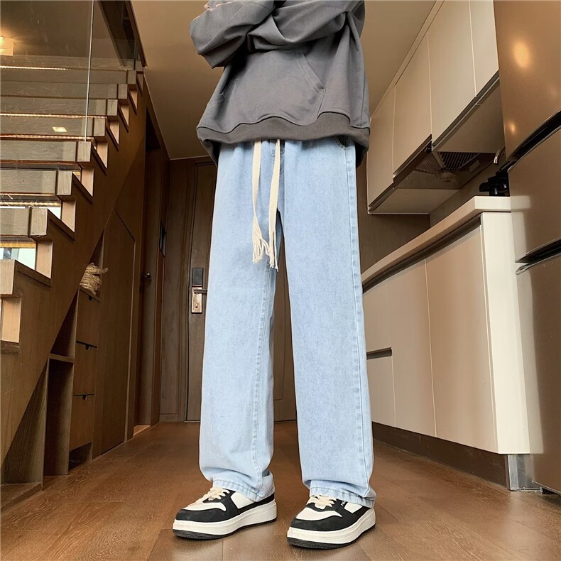美式牛仔裤男款秋季长裤潮H009P32,男装牛仔裤,星座1116-2