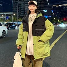 冬上新加棉加厚棉服潮中性风连帽棉衣外套男女8323-P125控价168，男装棉衣，电商A441-1