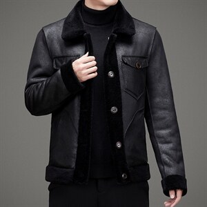 BAMJ-19046钱塘2020-2秋冬厚款时尚休闲帅气中青年男士夹克P245图片