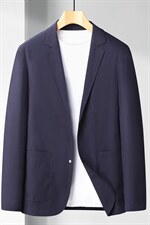 时尚潮流宽松上衣西装爸爸装男士新款免烫薄款纯色外穿西服外套，男装西服，电商B212（原钱塘6029）