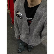 胸针徽章纽扣开衫毛衣针织衫慵懒风纯色秋冬羊毛外套MY28，男装针织衫/毛衣，星座1116A（原606A-3）