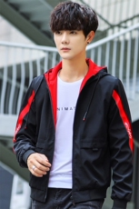 2021春秋季新款运动外套男休闲男式夹克连帽QT2026-GT-J034，男装夹克，星座1512