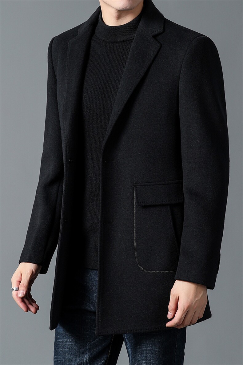 BEN22803钱塘2020-2中年男士冬季厚款商务休闲简约百搭西服P250,男装西服,钱塘207-2