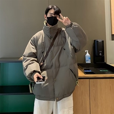 棉服保暖面包服外套2024冬季ins潮流防水MY16-P78，男装棉衣，星座1109-3