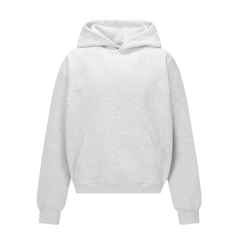 抖音得物二开秋冬美式高街重磅宽松结构螺纹拼接连帽卫衣外套X087，男装卫衣，电商A486-1