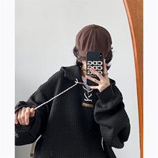 F128-P40日系cityboy潮牌百搭卫衣男春季新款宽松休闲连帽上衣，男装卫衣，星座512-6