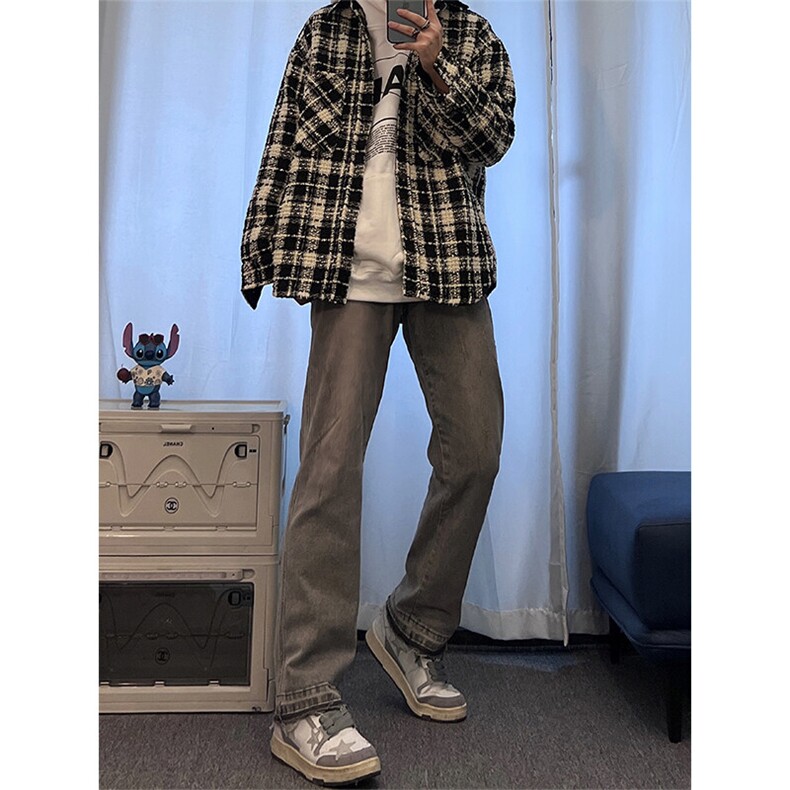 美式hiphop纯色修身直筒牛仔裤控价68,男装牛仔裤,星座310A-4