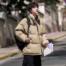 主推！三防面料加绒加厚立领大码棉衣羽绒服男MY1266-特批68，男装羽绒服，星座610B-1