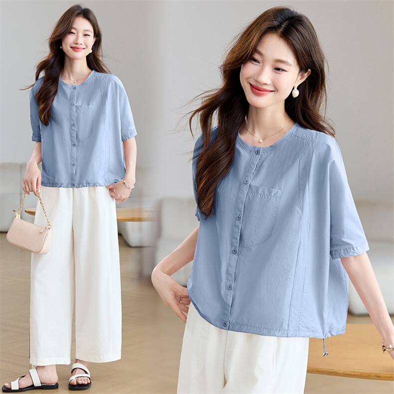 现货2025年夏设计师新款时尚气质休闲修身减龄透气凉爽两件套装，女装套装/套裙，木子恋