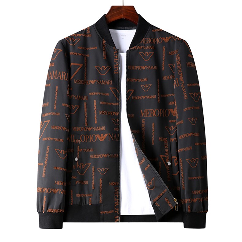 外套秋季新款韩版潮流棒球领夹克衫中年男休闲服HPNJK21157-P155,男装夹克,电商B212（原钱塘6029）
