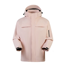 新款男女高品质户外登山服青少年学生冲锋衣夹克外套HS6606，男装夹克，星座1206（原A206）