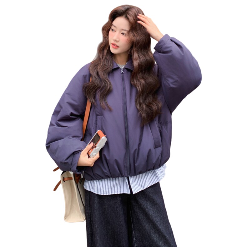 【】新标90绒格子拼接短款羽绒服女2C227/3353/P315K458,女装羽绒服,2C227