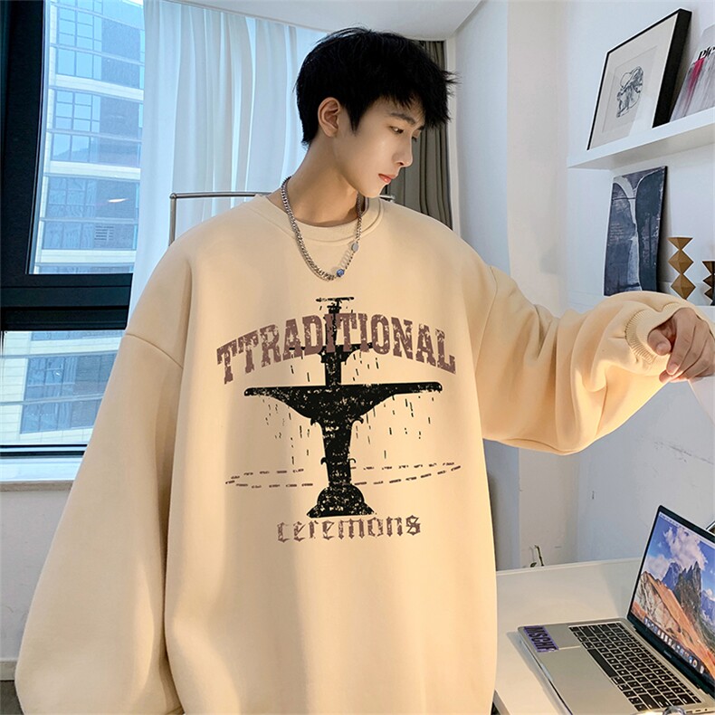 直播品质360克重磅美式卫衣H317特P28同步供应棉H317HM特P38,男装卫衣,电商A486